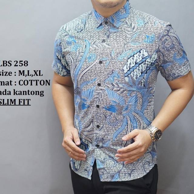 BATIK KOKO //KEMEJA BATIK KOKO//LENGAN PENDEK
