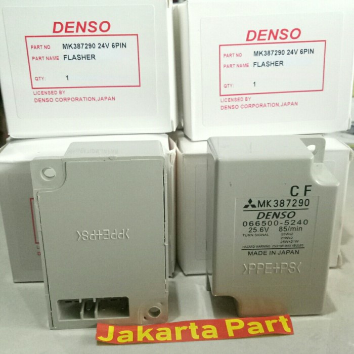 Flasher Sen Flasher Sein Relay Lampu Sen Denso Canter Ps125 Turbo