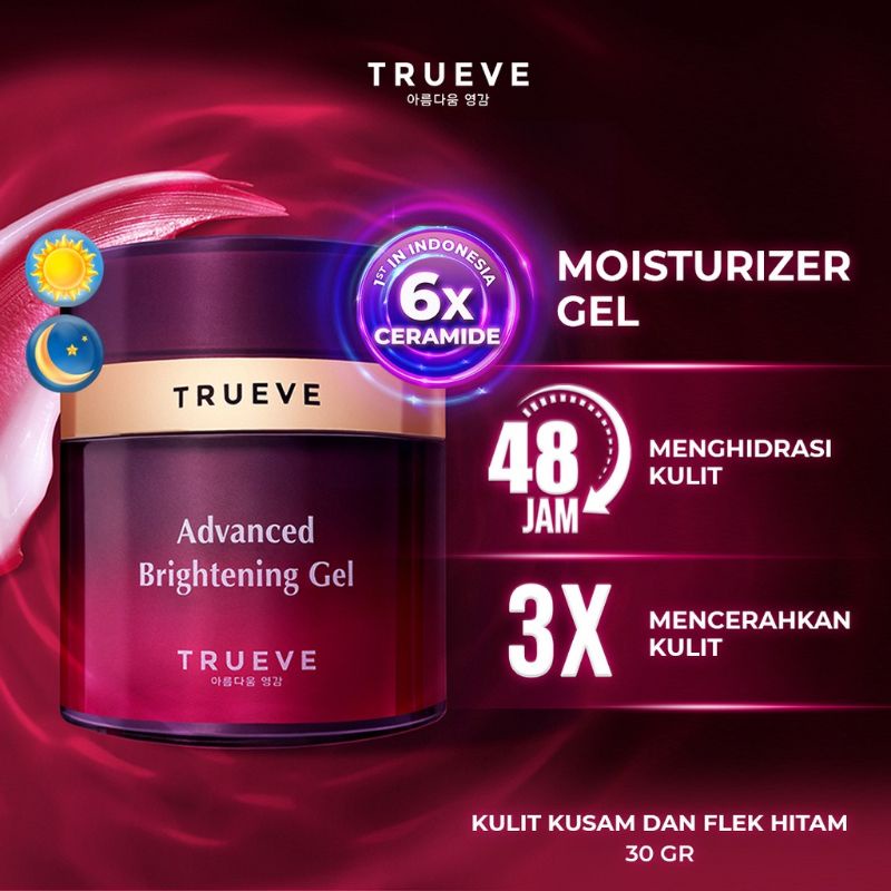 Trueve Advanced Moisturizing Brightening GelIsi 30 ml