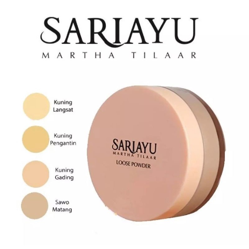 Sariayu Bedak Tabur Kuning Langsat Loose Powder 20gr Promo Termurah ED 2024