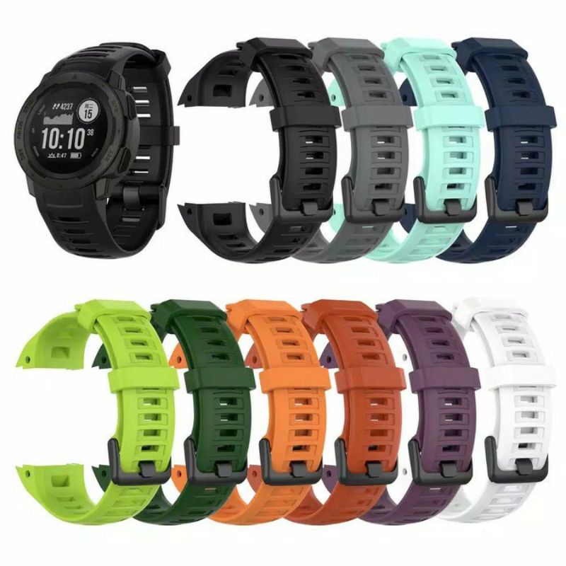 Strap tali jam band Quickfit 22mm Garmin INSTINCT solar tactical