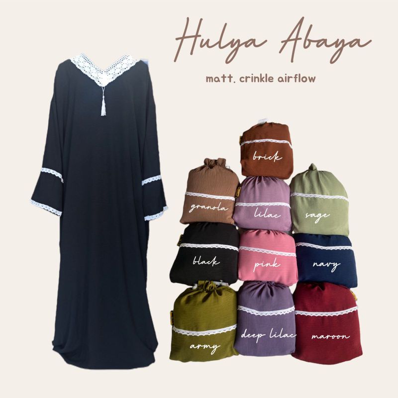 ABAYA SHOLAT || ABAYA TRAVELING || Hulya Abaya