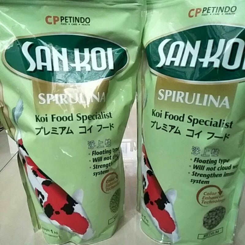 San Koi Spirulina pakan koi