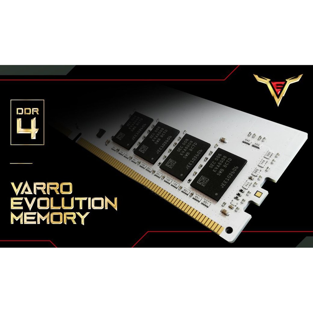 Ram varro evolution 8gb ddr4 pc4-21300 2666mhz dimm longdimm