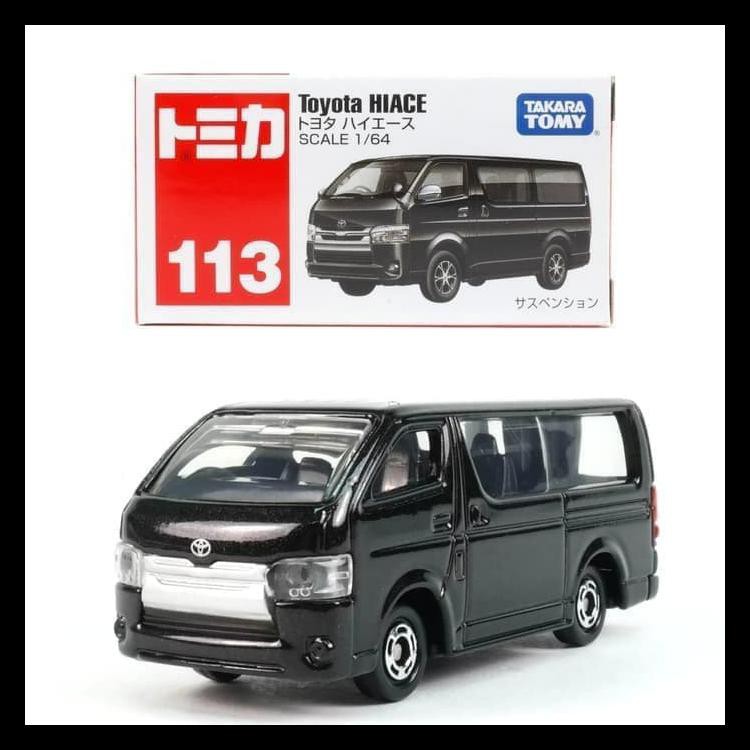 Diecast Tomica Toyota Hiace Hitam Terlengkap