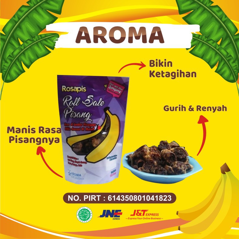 

KERIPIK ROLLSALE PISANG KHAS LUMAJANG