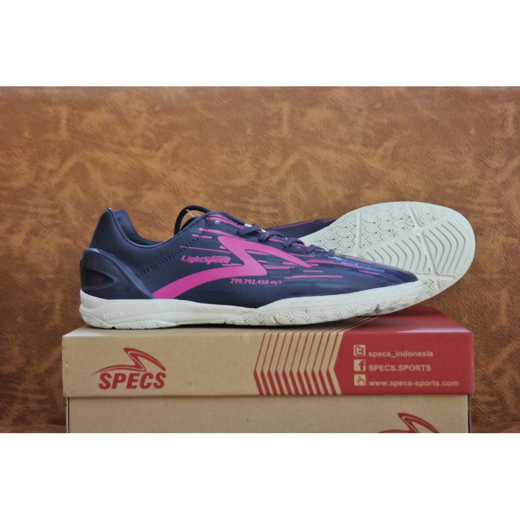Sepatu Futsal Specs Accelerator Lightspeed IN Purple Original
