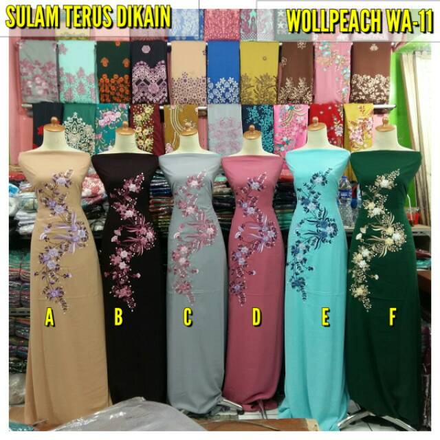 Bahan baju kurung (gamis)