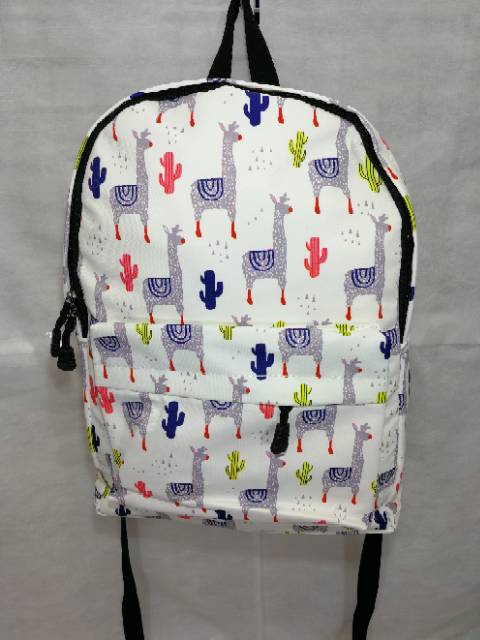 Tas ransel fashion import 1066-62 motif