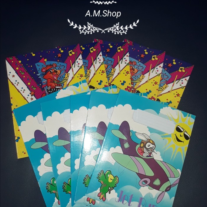 

Cuci Gudang Buku Tulis Dengan Sampul Jendela 40 Lembar Hemat