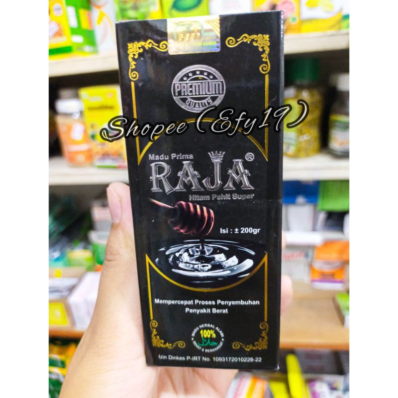 

MADU RAJA HITAM PAHIT 200 GRM