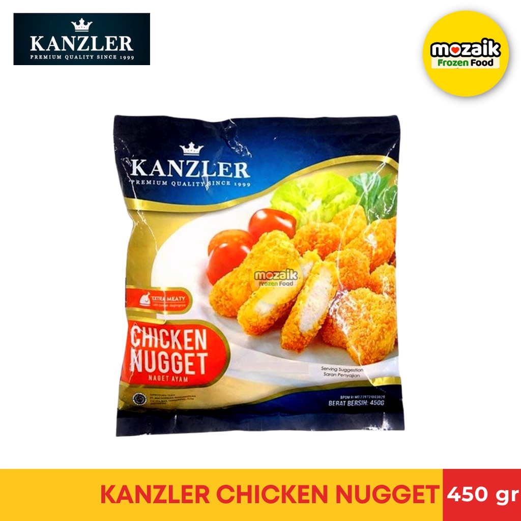 Kanzler Nugget Ayam Frozen Mart Frozen Food Palembang 450gr