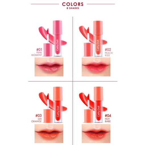 Cathy Doll Liptint Glow gel tint