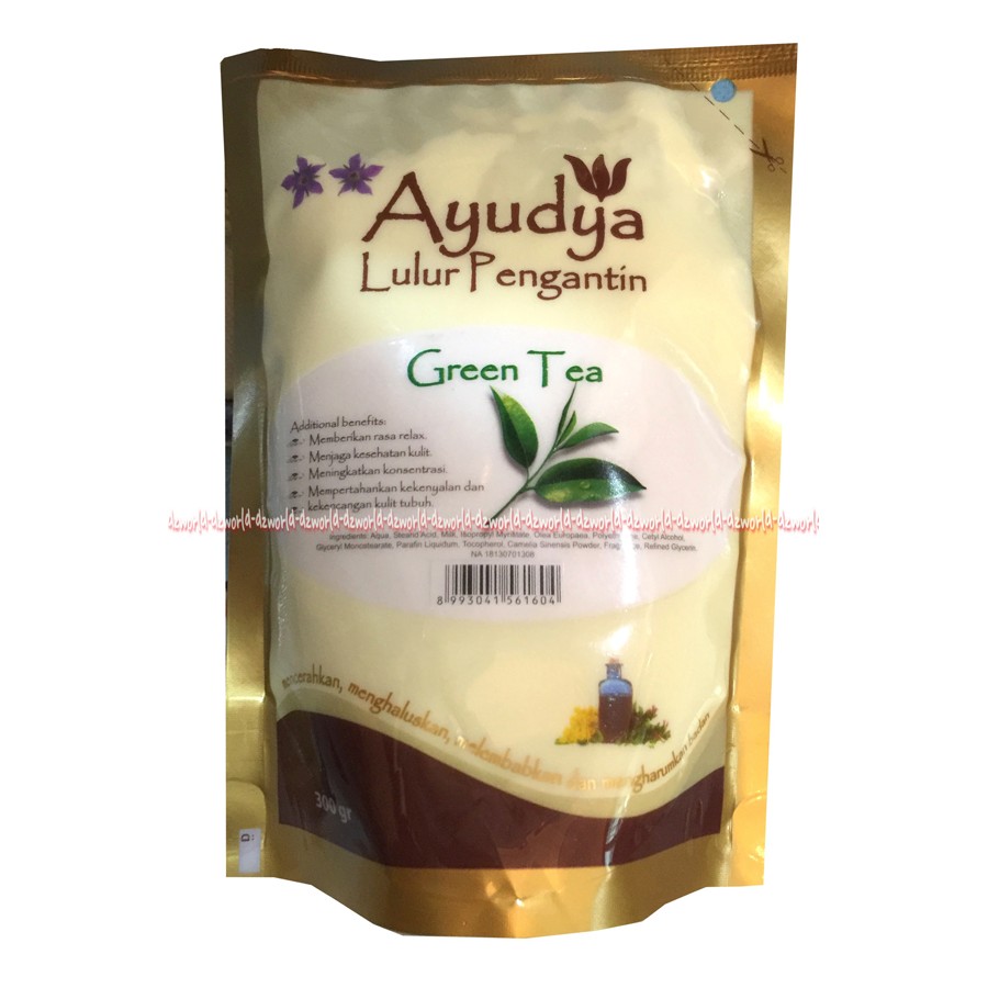 Ayudya lulur penganten green tea ayudia Loelur 300ml