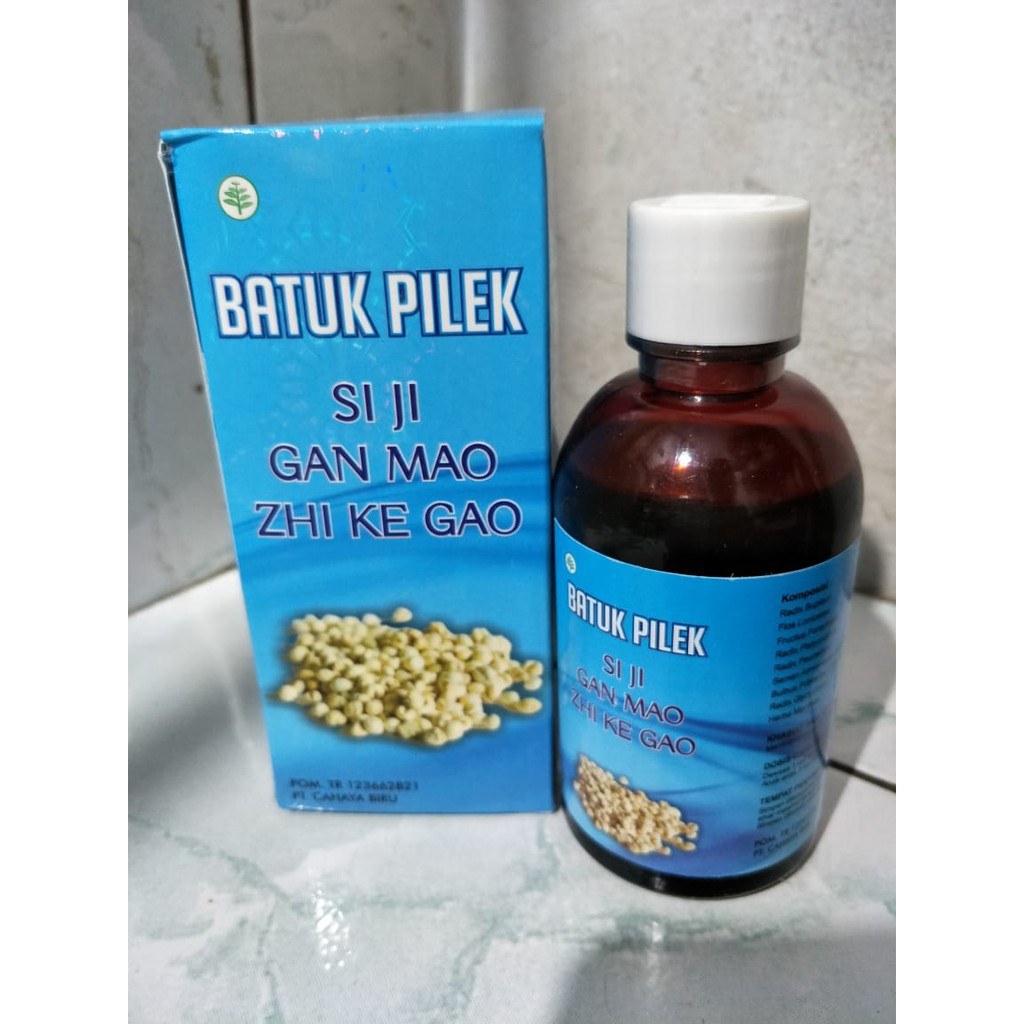 Obat Herbal Batuk Pilek Sakit Kepala Demam Original Si Ji Gan Mao Zhi Ke Gao Cina Tradisional Shopee Indonesia