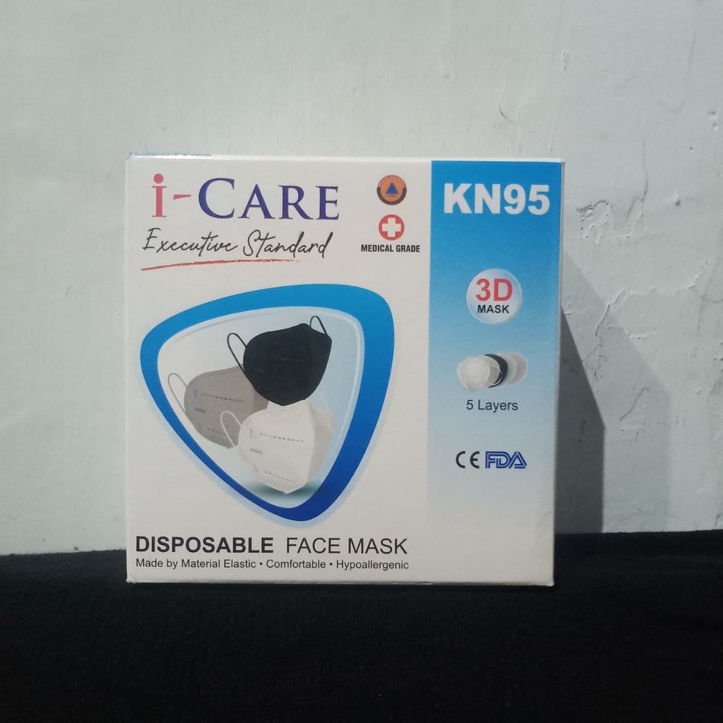 Masker KN95 i-Care Headloop (isi10)