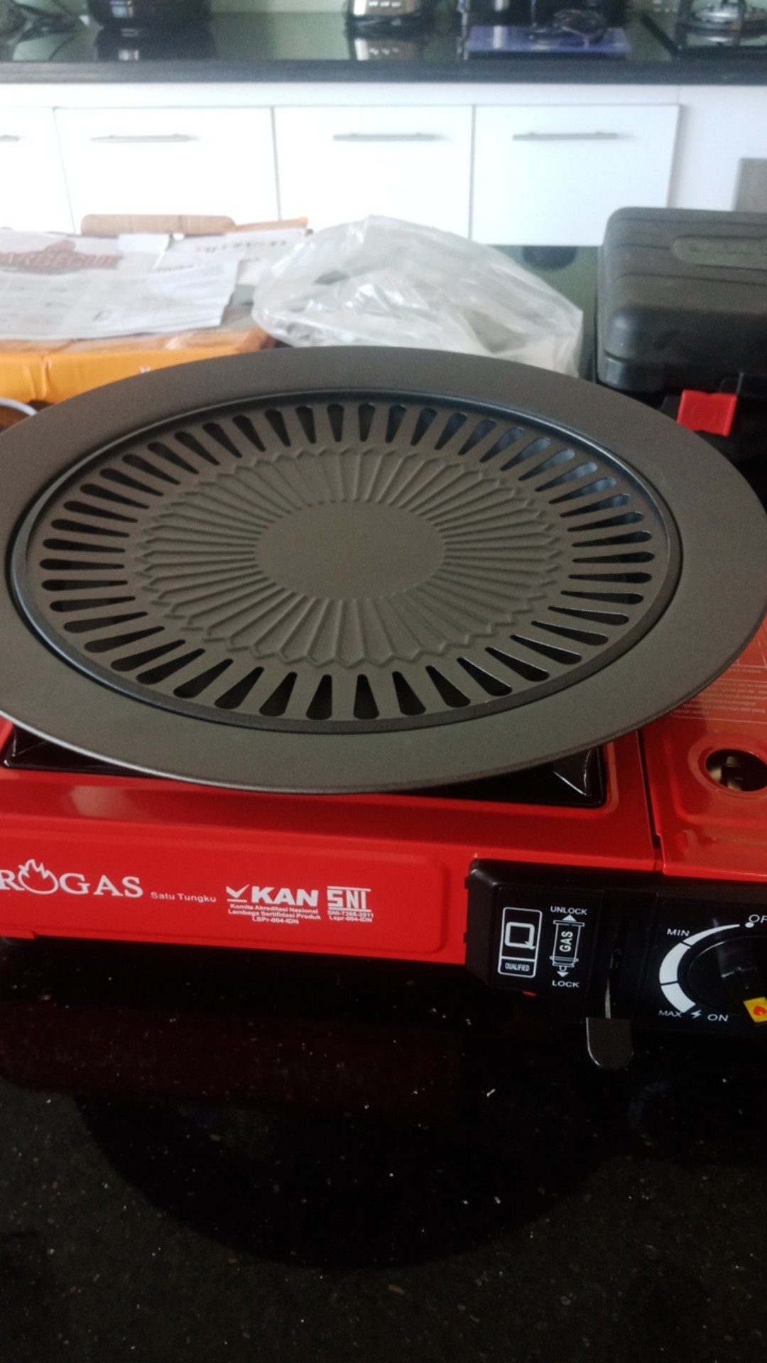 Progas Kompor Portable Mini 2 In 1 Kemping Bbq Gas Kaleng Tabung