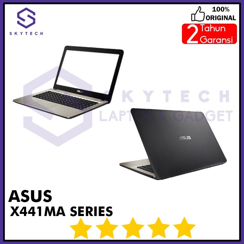 LAPTOP ASUS X441MA GA034T CELERON N4020 RAM 4GB HDD 1TB FREE WINDOWS 10 + OFFICE 2019 BLUE-3