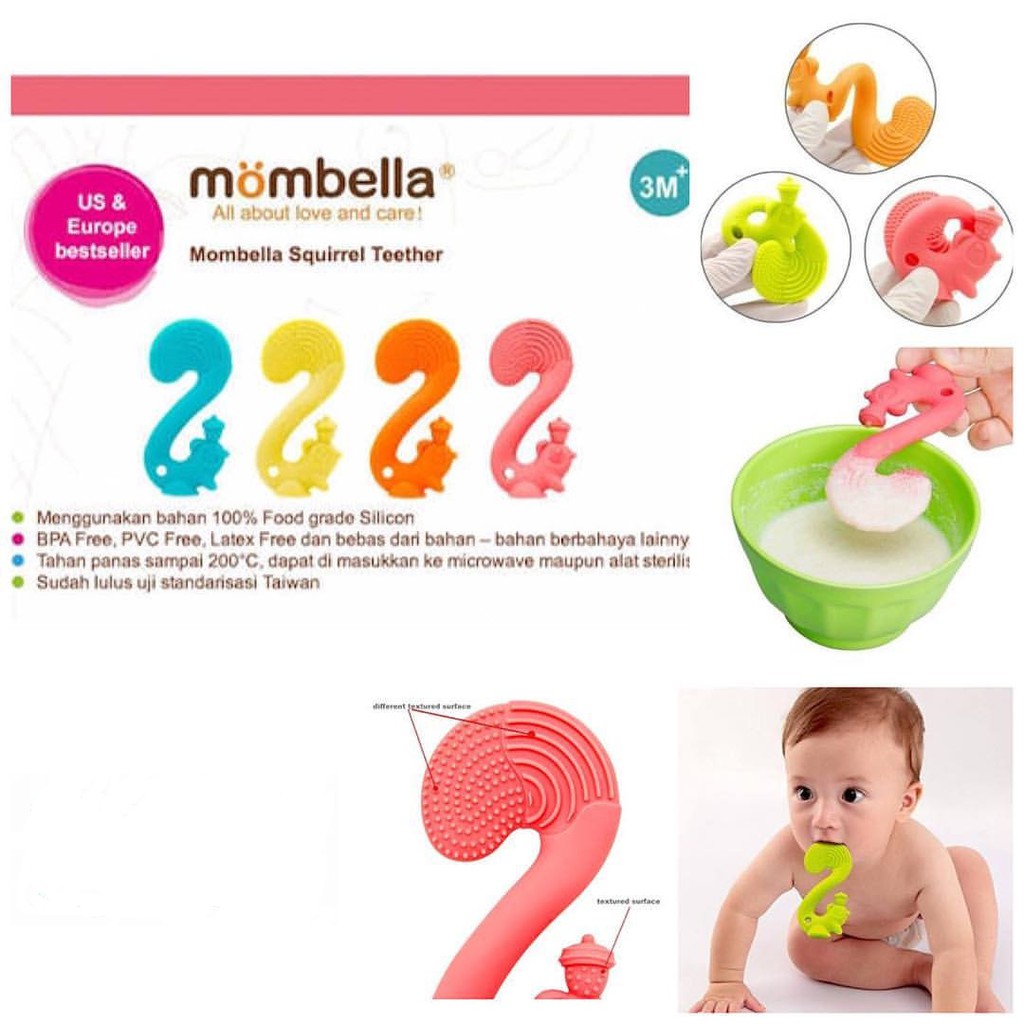 mombella snail teether