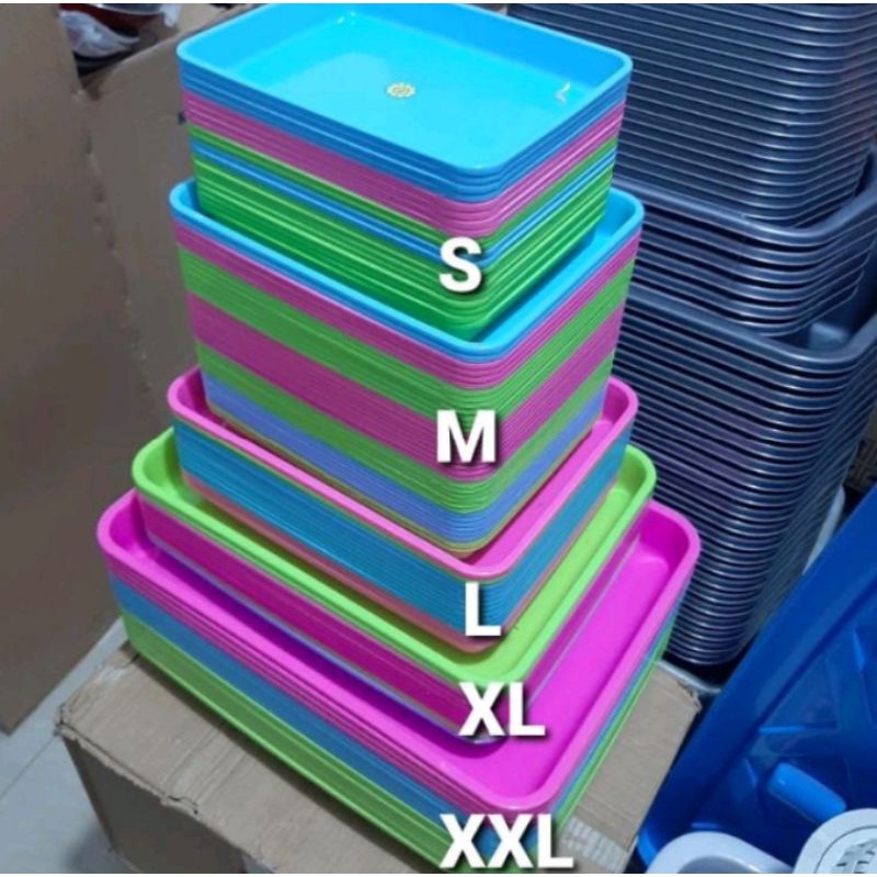 Nampan plastik tantos