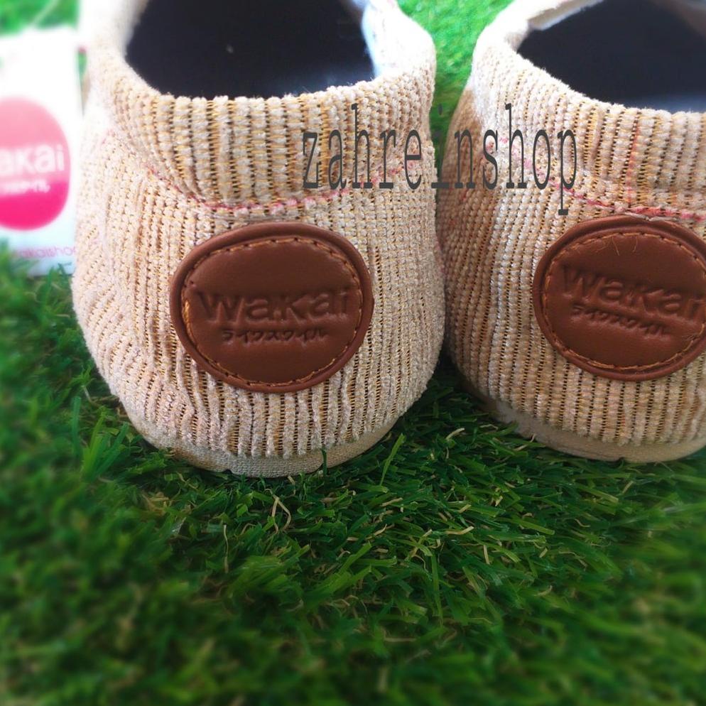 Wakai Motif Rajut Limited Edition Sol Karet Pria Wanita 36 - 43
