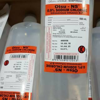 Cairan infus Nacl 500ml | Widatra | Shopee Indonesia