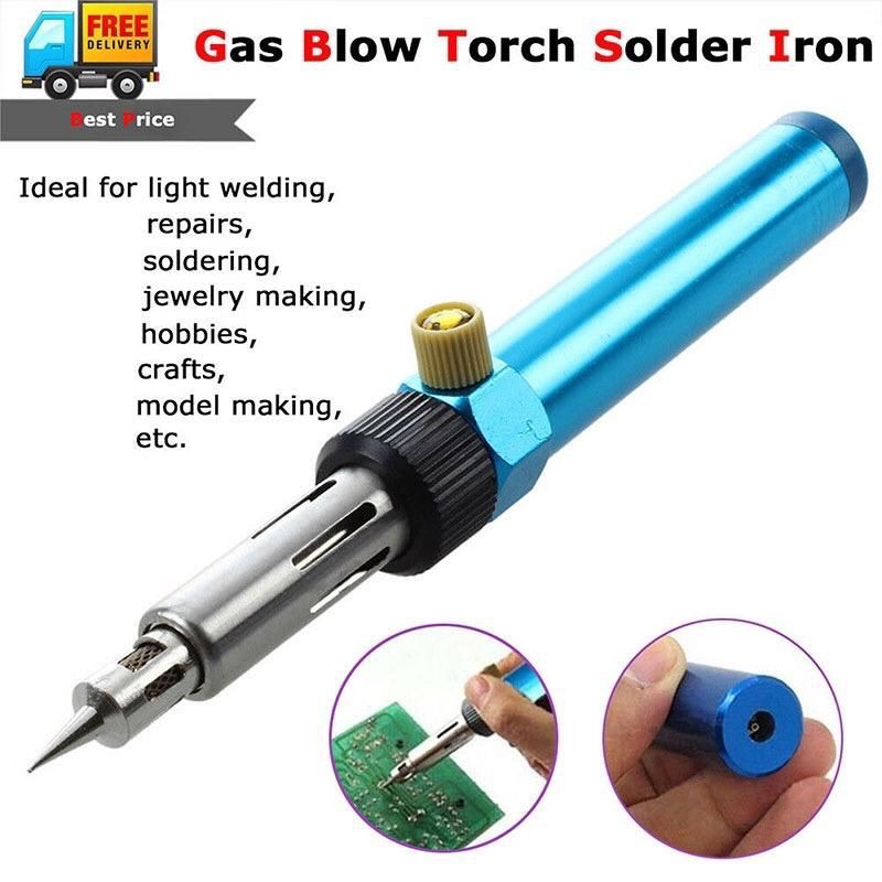 Multifunctional Tip Durable Practical Repairing Butane Mini Gas Torch Solder Iron Pen