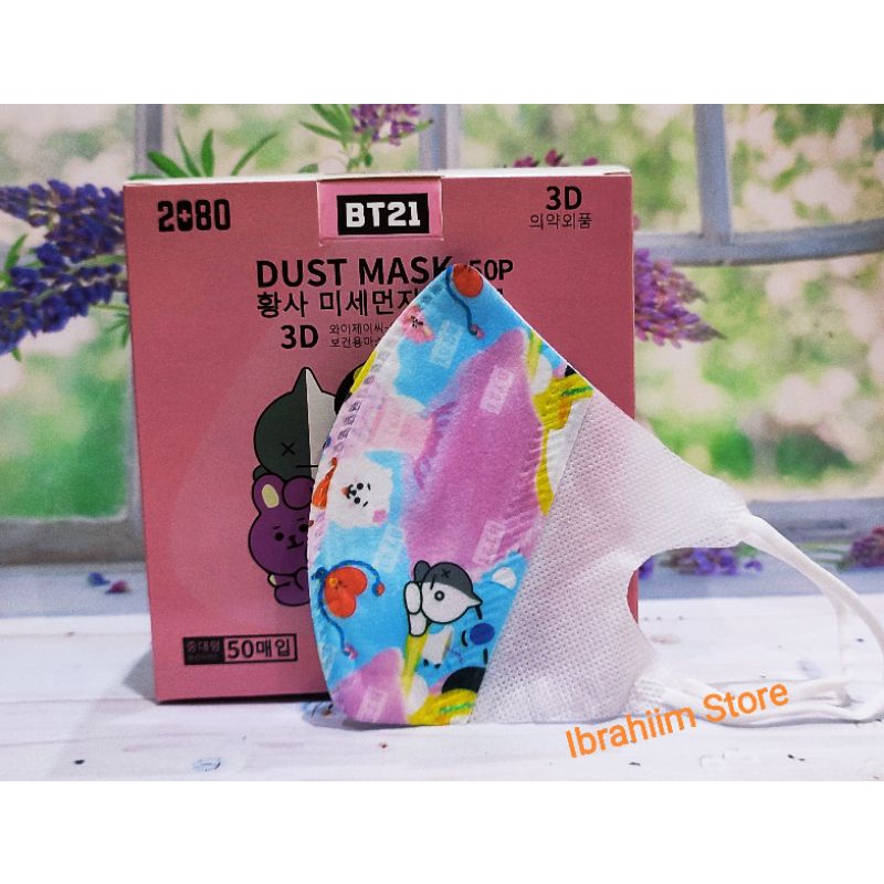 MASKER DUCKBILL ANAK BTS DUCKBILL ANAK 50 PCS DUCKBILL ANAK MOTIF