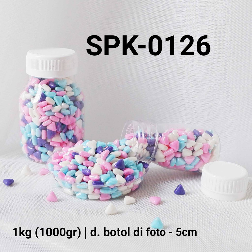 

SPK-0126 Sprinkles sprinkle sprinkel 1kg 1 kg kilo segitiga yamama baking grosir murah sprinkles cake dekorasi mutiara trimit decoration story sprinklestory sprinklesstory sprinkle story yamama baking