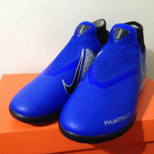 Sepatu Futsal Nike Phantom VSN Academy DF IC Racer Blue Original