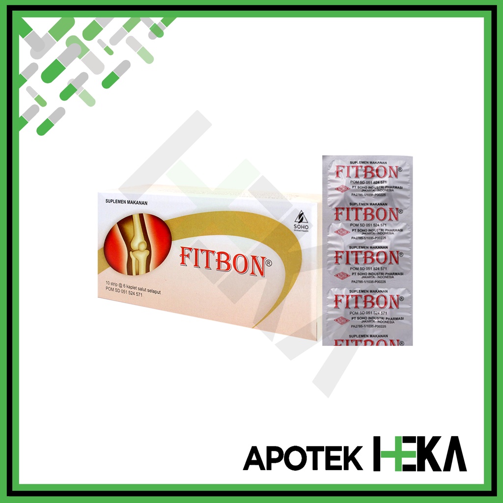 Fitbon Kapsul Box isi 10x6 Tablet - Menjaga Tulang dan Sendi (SEMARANG)