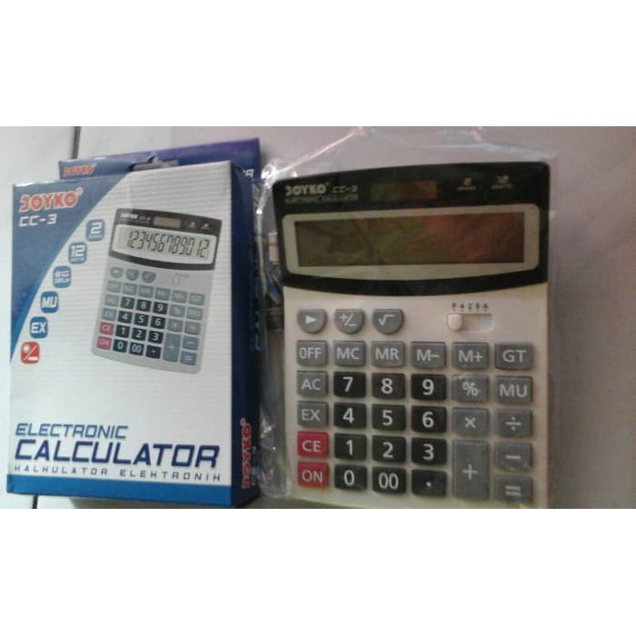 

Dijual Kalkulator joyko electronic kalkulator Diskon