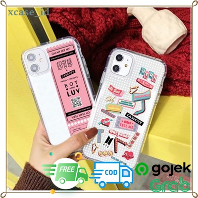 GO BTS CLEAR SOFTCASE - FOR IPHONE 6 7 8 + X XS XR 11 PRO MAX -CASETIFY