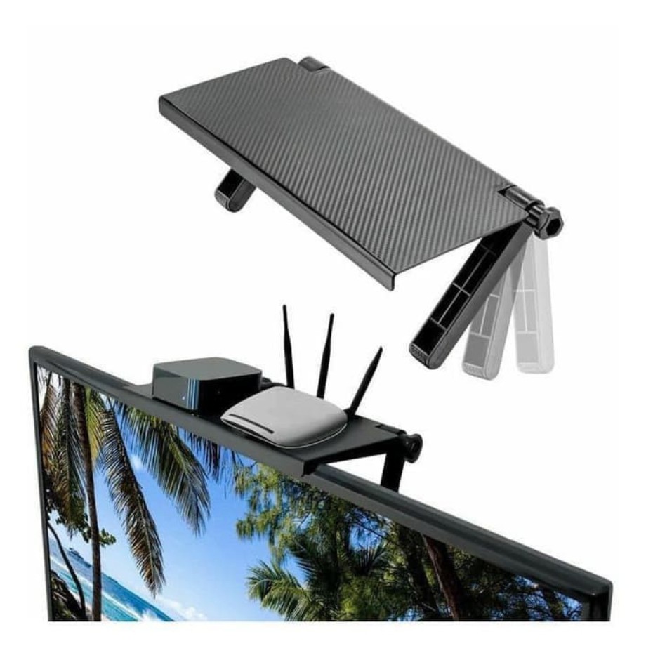 Screen Top Shelf Stand TV Rack / Tempat Perlengkapan Tv TERMURAH AWET