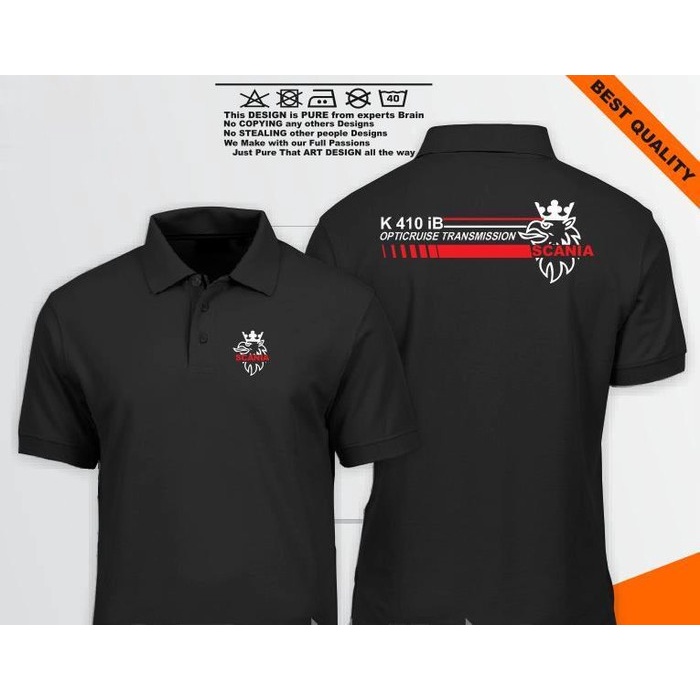 POLOSHIRT KAOS KERAH BISMANIA SCANIA JETBUS TERLARIS - polo bismania