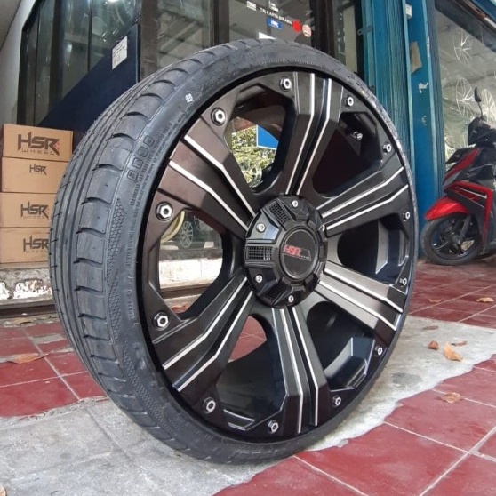 Paket Velg Mobil Plus Ban Ring 20 Type YAWOSI untuk Rush Terios Innova Wuling Almaz Outlander Innova