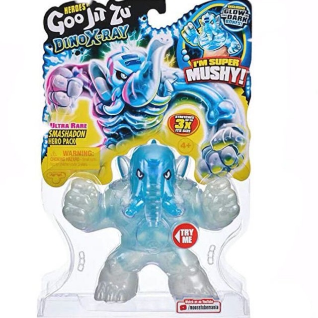 HEROES OF GOO JIT ZU DINO X-RAY ULTRA RARE SMASHADON HERO PACK