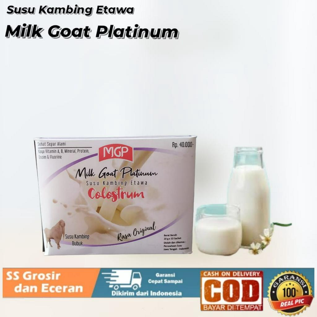 

[ 1 BOX ] Susu Kambing Etawa || Milk Goat Platinum Rasa Original || Membantu Menjaga Kesehatan Pada Tubuh dan Kaya Akan Vitamin