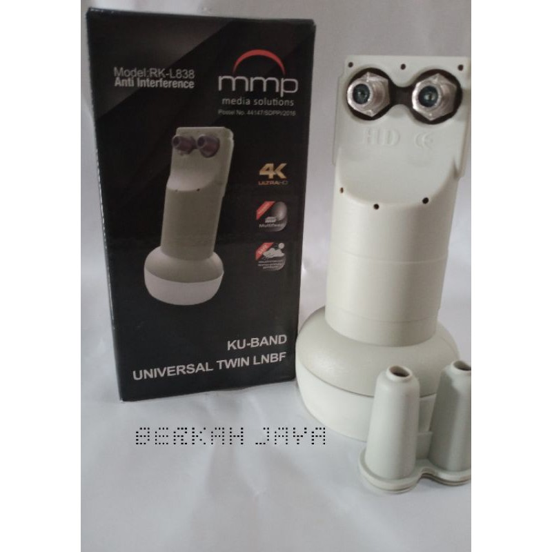 LNB KU-BAND DUAL OUT/LNB SATU SATELIT DUA RESEIVER/LNB KU BAND DUA TV