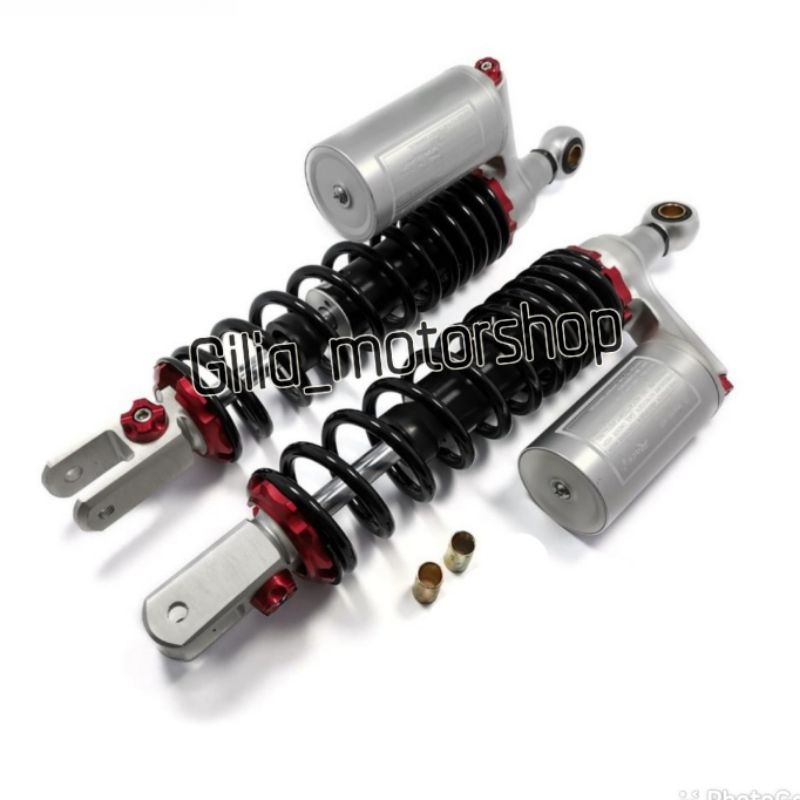 Shock PCX Nmax G Plus Shockbreaker Race it Original Uk.340 Tabung Atas  Silver  PCX Nmax