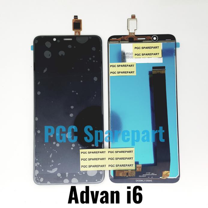 Original Oem Lcd Touchscreen Fullset Advan I6 / I55K - Hitam F2B4