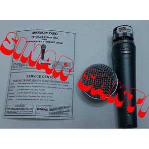 Microphone shure BETA58A/BETA58A MIC kabel ( ORIGINAL )