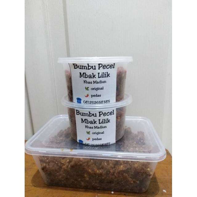 

Bumbu pecel khas madiun