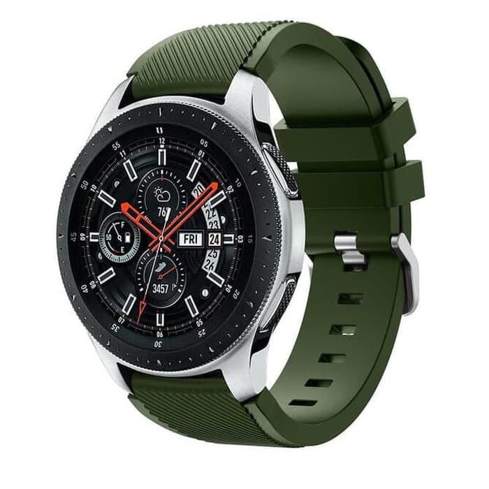 STRAP TALI JAM TANGAN - FOR SAMSUNG GALAXY WATCH 46MM - SILICONE STYLE SPORT RUBBER 22MM