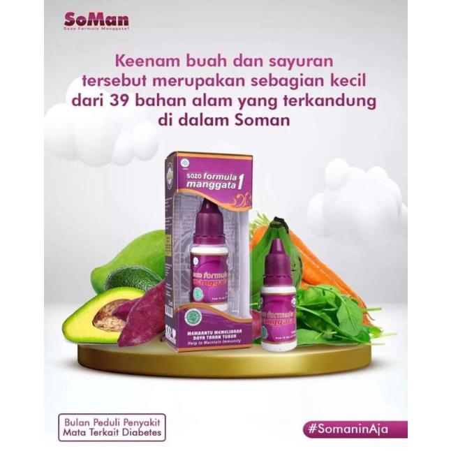 Jamu Tetes Soman Original Asli