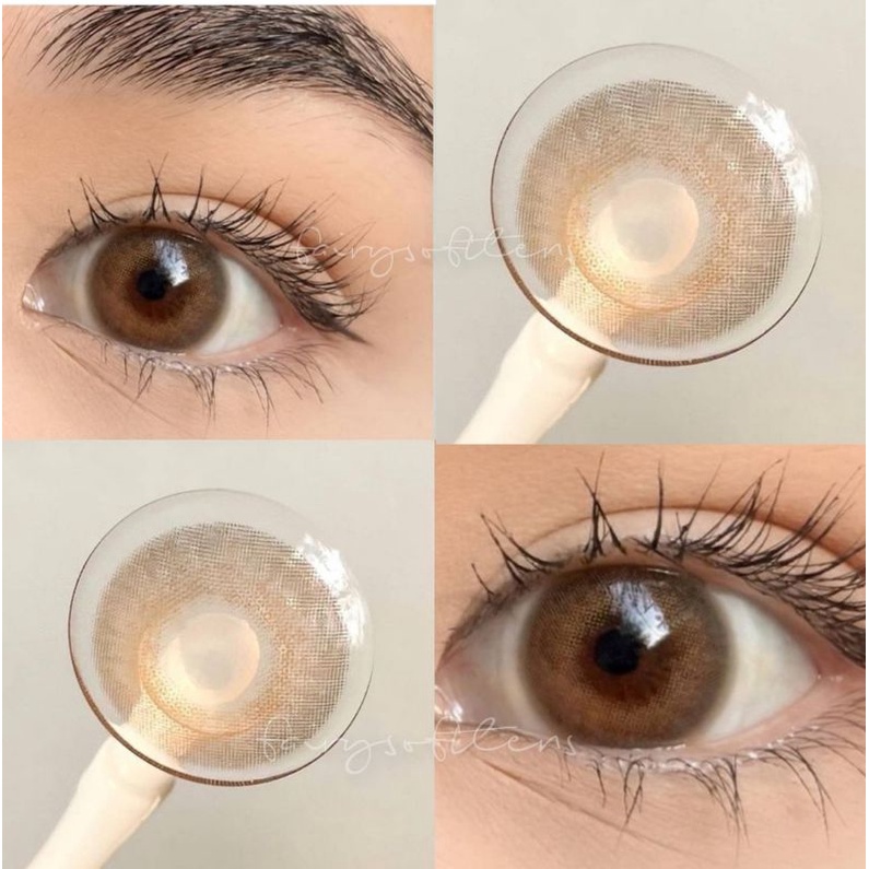Softlens kitty mini fifi brown / Kontak Lensa