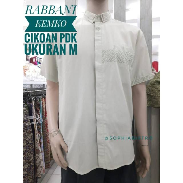 RABBANI KEMKO CIKOAN PDK LENGAN PENDEK UKURAN M