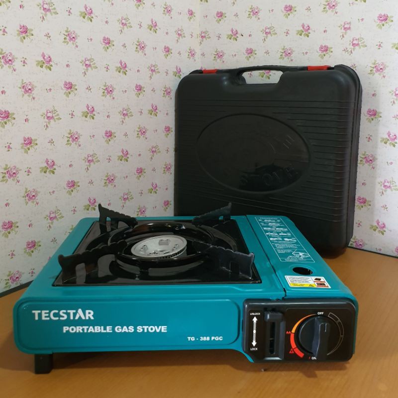 ( KJO ) Kompor Gas Tecstar Kompor Gas Portable 2 in 1