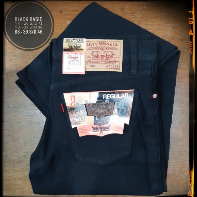 Celana jeans standar/kancing isi 12/22/55pcs