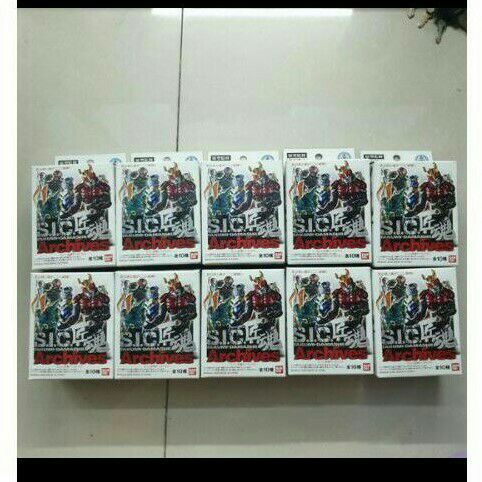 Figure SIC Takumi Damashii Archives Set Of 10 Bandai Original
